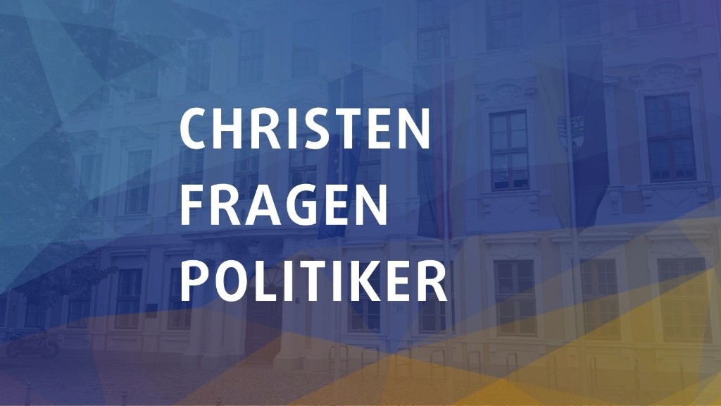 Christen der evangelischen Allianz Magdeburg fragen Politiker vor der Landtagswahl